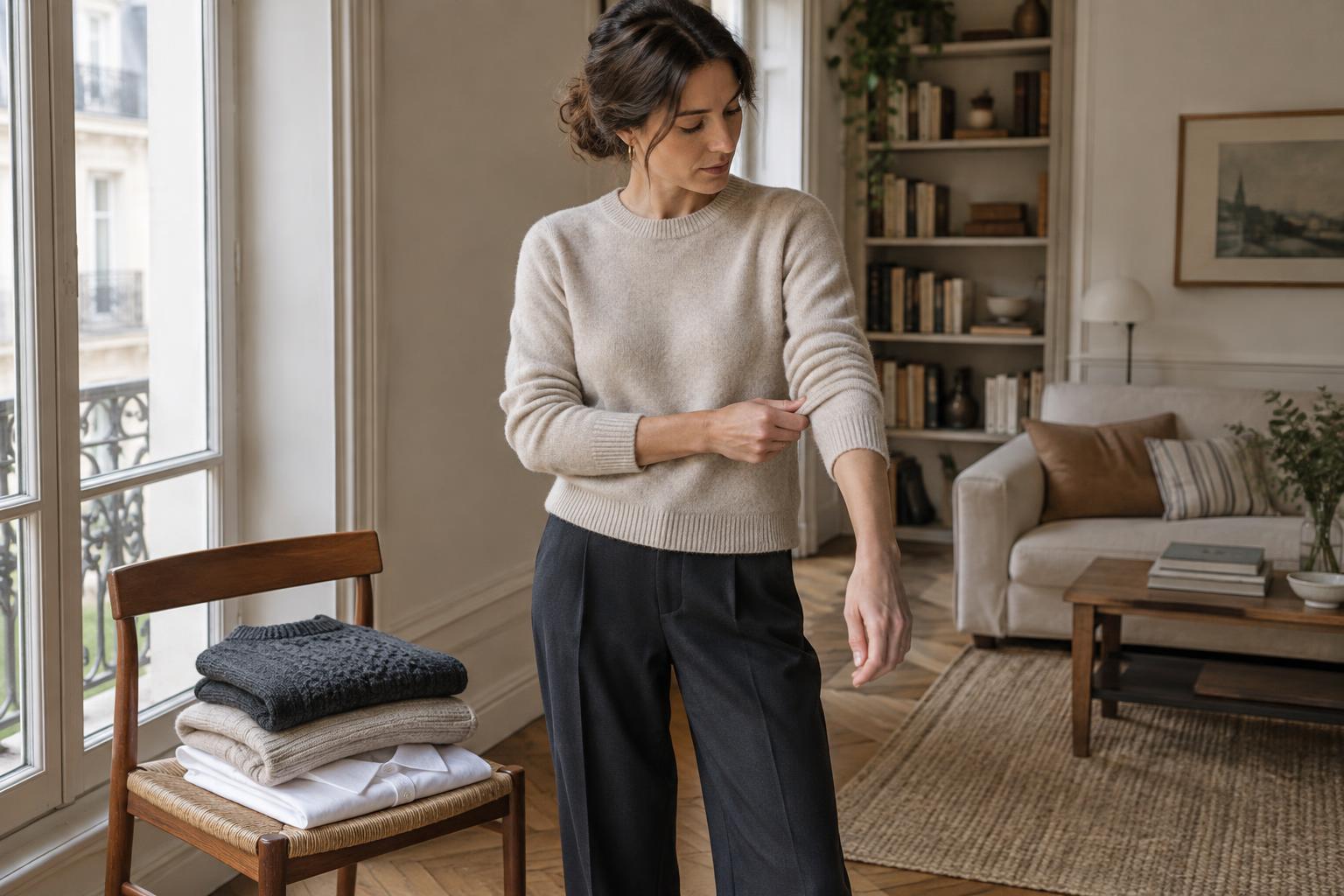 Choosing an Everyday Sweater: Knit Gauge, Neckline and Fit