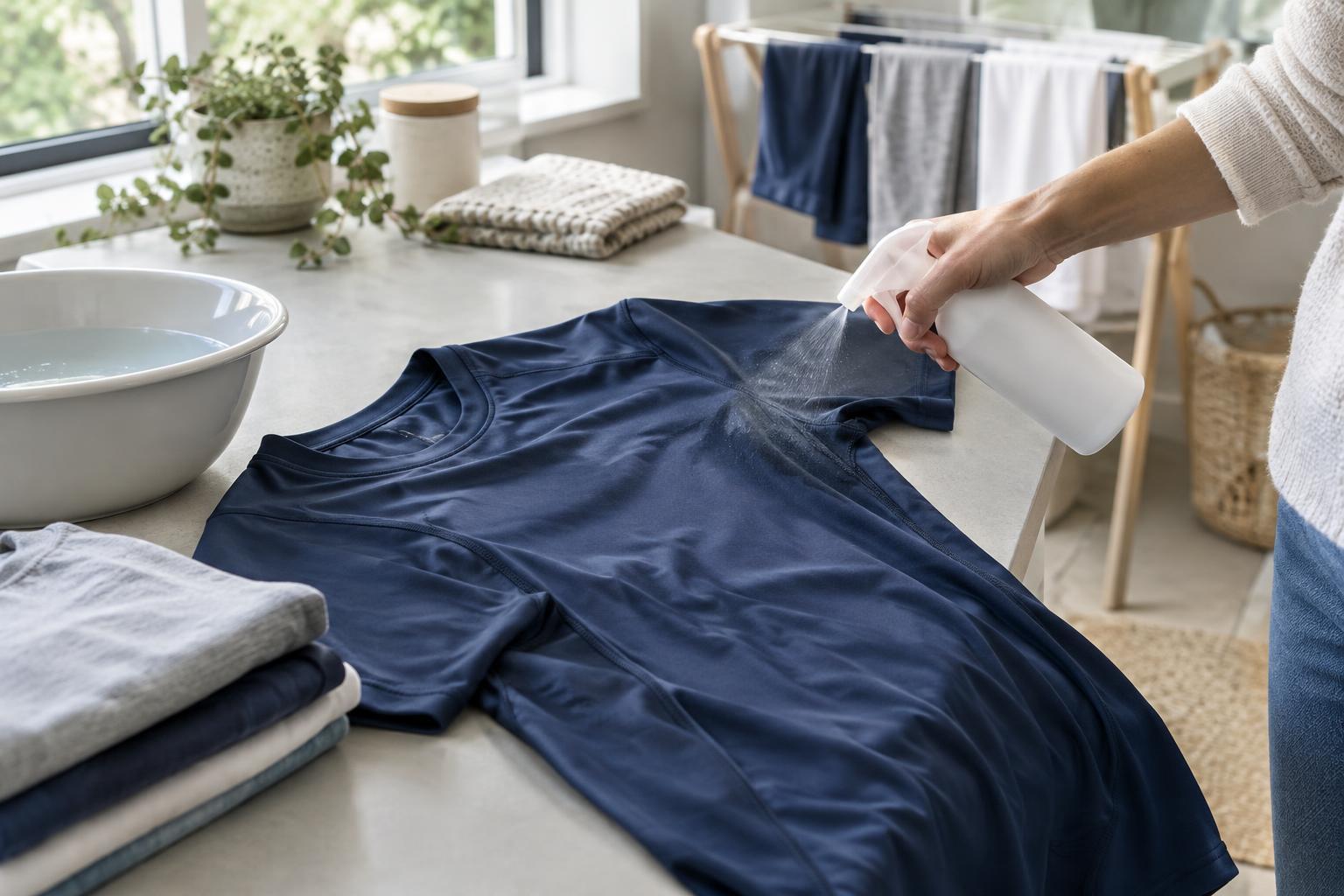 How to Remove Lingering Odors from Polyester Clothing