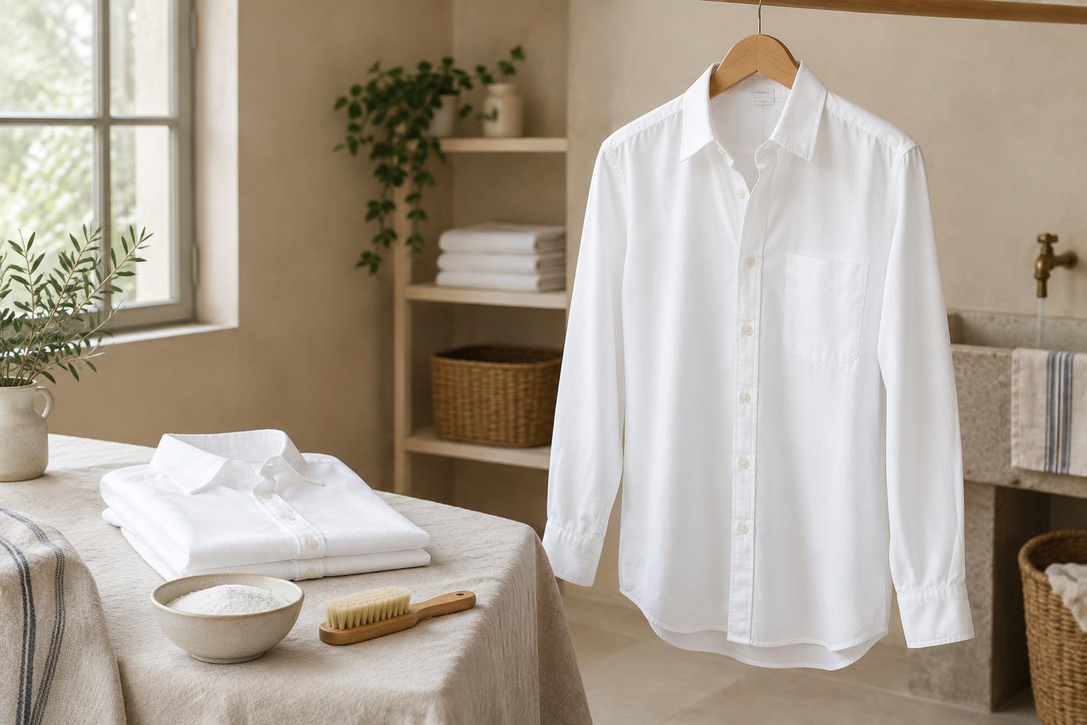 How to Keep White Shirts from Looking Gray or Yellow