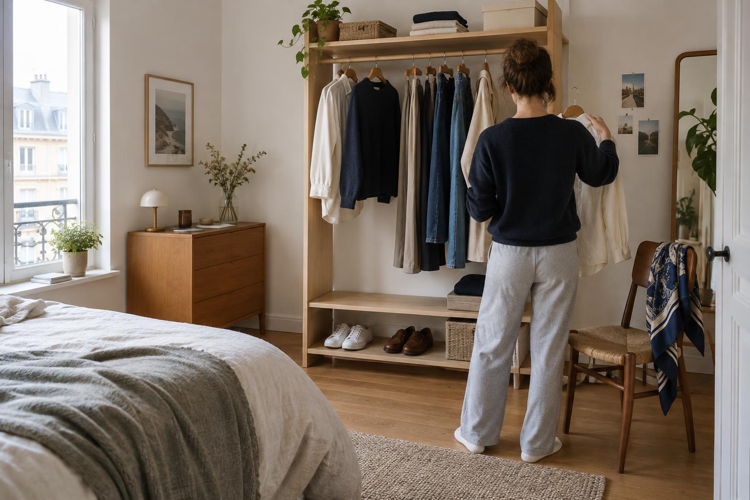 How to Build a Small Everyday Wardrobe Around Your Real Routine